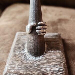 John Hardy Jai "I Love" 925 Sterling Ring Sz 7